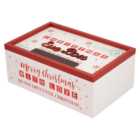 Red and White Christmas Eve Box - White