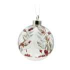 Candy Cane Lane LED White Tree and Berry Bauble