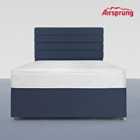 Airsprung Double Ultra Firm Mattress With 2 Drawer Midnight Blue Divan