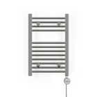 Terma Leo Electric Towel Rail with MOA Thermostatic Element Chrome 600 x 400mm 120W