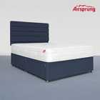 Airsprung Double Pocket 1200 Ortho Mattress With 2 Drawer Midnight Blue Divan