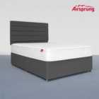 Airsprung King Size Comfort Mattress With Charcoal Divan