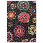 Asiatic Colores Rug, 200 x 300cm - Black Floral