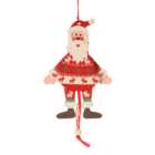Wooden Hanging Reindeer or Santa