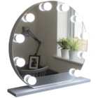 Jack Stonehouse White Audrey Hollywood Frameless Vanity Mirror with 10 LED