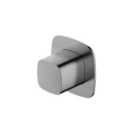 RAK Petit Square Concealed Diverter Single Outlet - Brushed Nickel