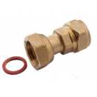 Oracstar Compression Straight Tap Connector Gold (One Size)