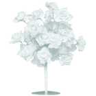 Rose Bouquet LED Tree - White