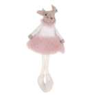 Sugar Wonderland Hanging Dressed Mouse Christmas Ornament
