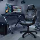 X Rocker Maverick Pc Office Gaming Chair - Black & Gold