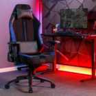 X Rocker Onyx Ergonomic Pc Gaming Chair - Black & Blue
