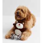 Brown Rudolph Rope Dog Toy