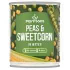 Morrisons Sweet Corn & Peas In Water 198g