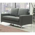 Selsey 2 Seater Fabric Sofa Grey