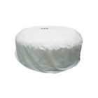 B0302924 For Mspa 2 Person Hot Tub Cover Cap Outdoor Garden Patio Furniture Safety Protector, Grey, 195x100x70Cm