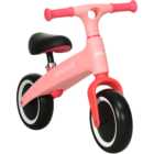 Tommy Toys Pink Wide Wheels Baby Balance Bike