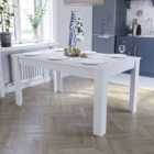Vida Designs Medina 6 Seater Dining Table White