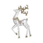 Royal Emerald Clear Gold Reindeer