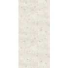 Multipanel Pure Unlipped White Terrazzo Shower Panel - 2400 x 1200 x 11mm