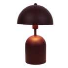 Plum Table Lamp - Burgundy