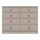 Portia Wide 8 Drawer Chest