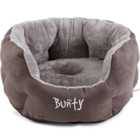 Bunty Polar Large Grey Dog Bed
