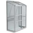Vitavia IDA 900 Aluminium Frame Tough Glass 4 x 2ft Greenhouse