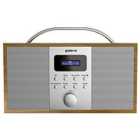 Groov-e Boston Wooden Stereo Dab/Fm Digital Radio With Bluetooth
