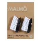 Pack of 2 Malmo Bamboo Bristle Refill Heads