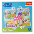 4-in-1 Peppa Pig Puzzle