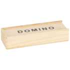 Dominoes Game in Wood Box