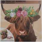 Art Studio Paint Your Own Highland Cow Kit