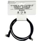 Type-C to Type-C Right Angle Cable
