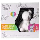 Crafty Club Paint Your Own Bear Model Kit