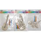 Crafty Club Colour Your Own Wooden Decoration Kit
