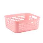 Ezy Storage Linea Deco Basket - Pink / 4l