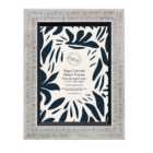 The Port. Co Gallery Raya Black Carved Effect Photo Frame 7 x 5 inch