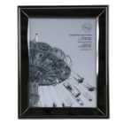 The Port. Co Gallery Camille Black Mirrored Photo Frame 8 x 6 inch