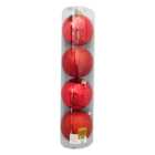 XL Traditional Baubles - Red