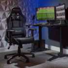X Rocker Agility Compact Pc Gaming Chair - Carbon Black
