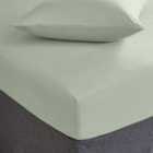 Soft & Easycare Polycotton 28cm Fitted Sheet