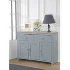 SleepOn Large Wooden Sideboard Available In Grey/Oak