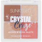 Sunkissed Crystal Craze Bronze & Glow Palette - Natural