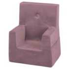Misioo Foldie Seat with Side Pocket Lilac - 43 x 33 x 50 cm