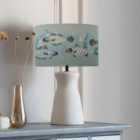 Albury Table Lamp with Barbeau Shade