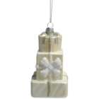 Christmas Champagne Present Decoration - Gold
