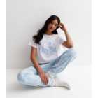 Blue Jogger Pyjama Set with Cosy Winter Vibes Logo
