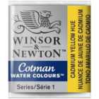 Winsor and Newton Cotman Watercolour Half Pan Paint - Cadmium Yellow Hue