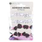 Pack of 12 Adhesive Bows