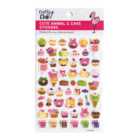 Cute Animal and Cake Stickers